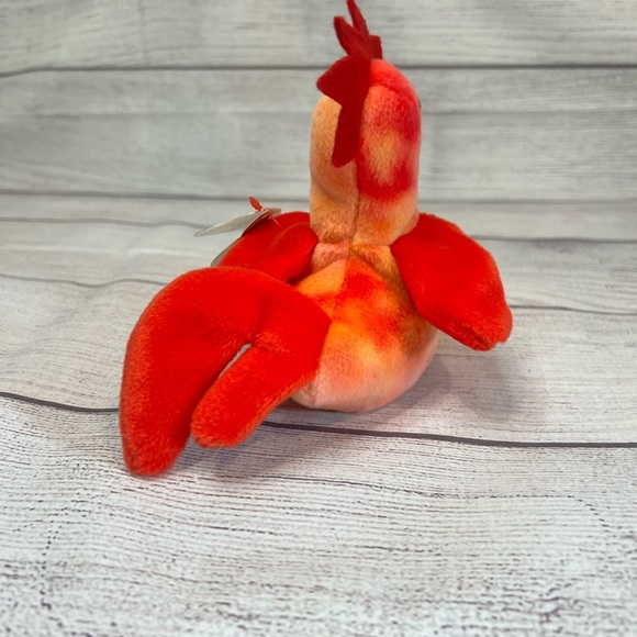 Ty Beanie Baby Strut (1996) 4th Gen Hang Tag, PVC Pellets, KR Tush Tag - Picture 4 of 9